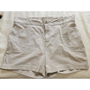 Eddie Bauer Women's Beige Chino Shorts, Size 20W
